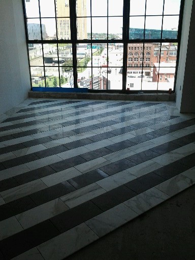 Tile work